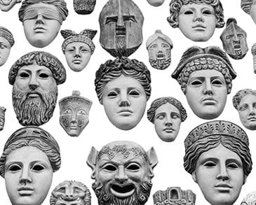 Greek performance masks