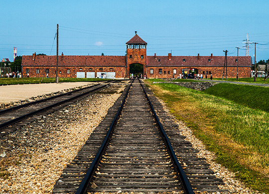 Auschwitz Entrance